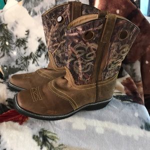 Women’s Camouflage Smoky Mountain Western Boots